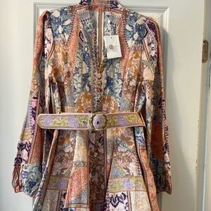 Zimmermann "Kaleidoscope" Mini Dress